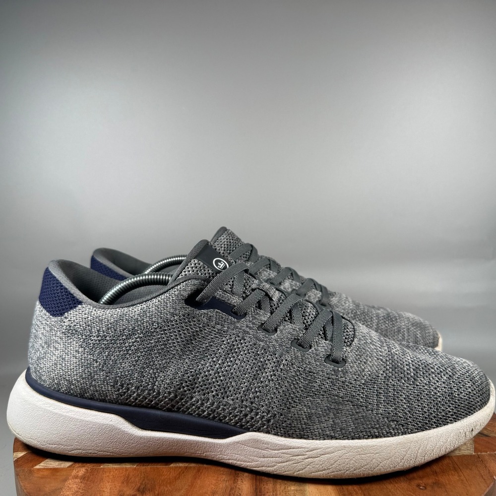 Peter Millar Hyperlight Glide Mens 12 Iron Grey Knit Sneakers MF22EF06